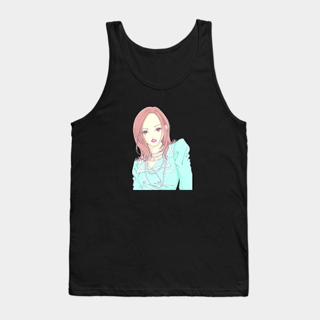 Nana Anime Cute Tank Top by Angiemerry